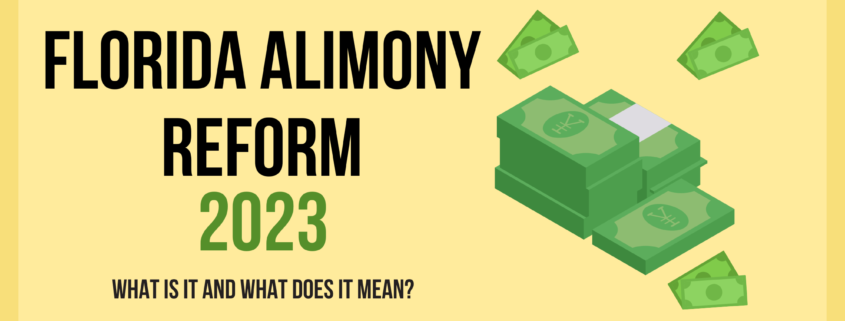 Florida Alimony Reform 2023